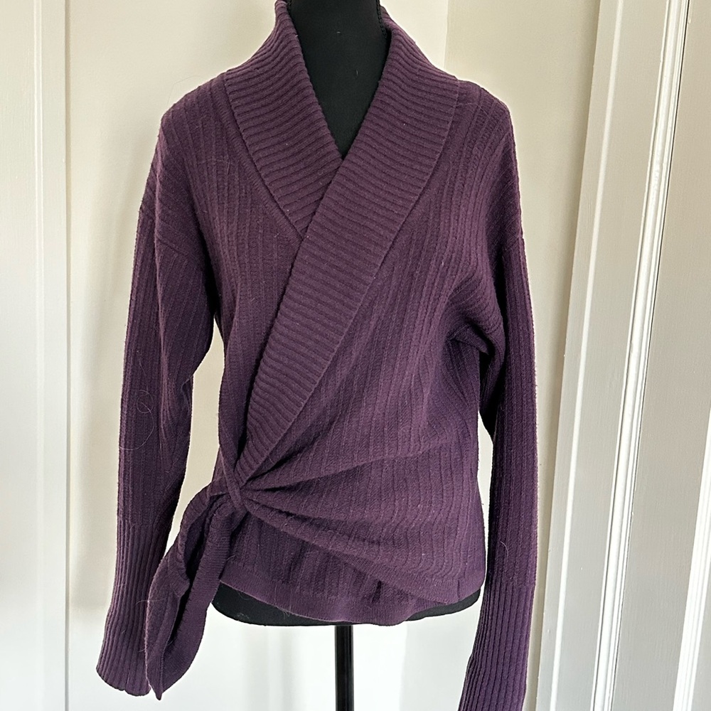 Unique Marc Jacobs Gigi Marie Purple Women's Wrap Sweater